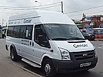 Бесплатный автобус Genser в пункт аренды автомобилей АрендаАвто-шуя на Новорязанском шоссе